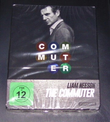 THE COMMUTER MIT LIAM NEESON LIMITIERTE STEELBOOK EDITION BLU RAY NEU & OVP