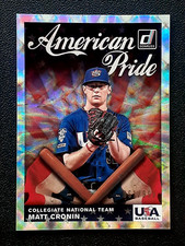MATT CRONIN 2019 DONRUSS AMERICAN PRIDE NO AP17 #061/999            34424