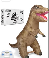  Jurassic World Inflatable T Rex RC – Massive Attack Air Titans Dinosaur 