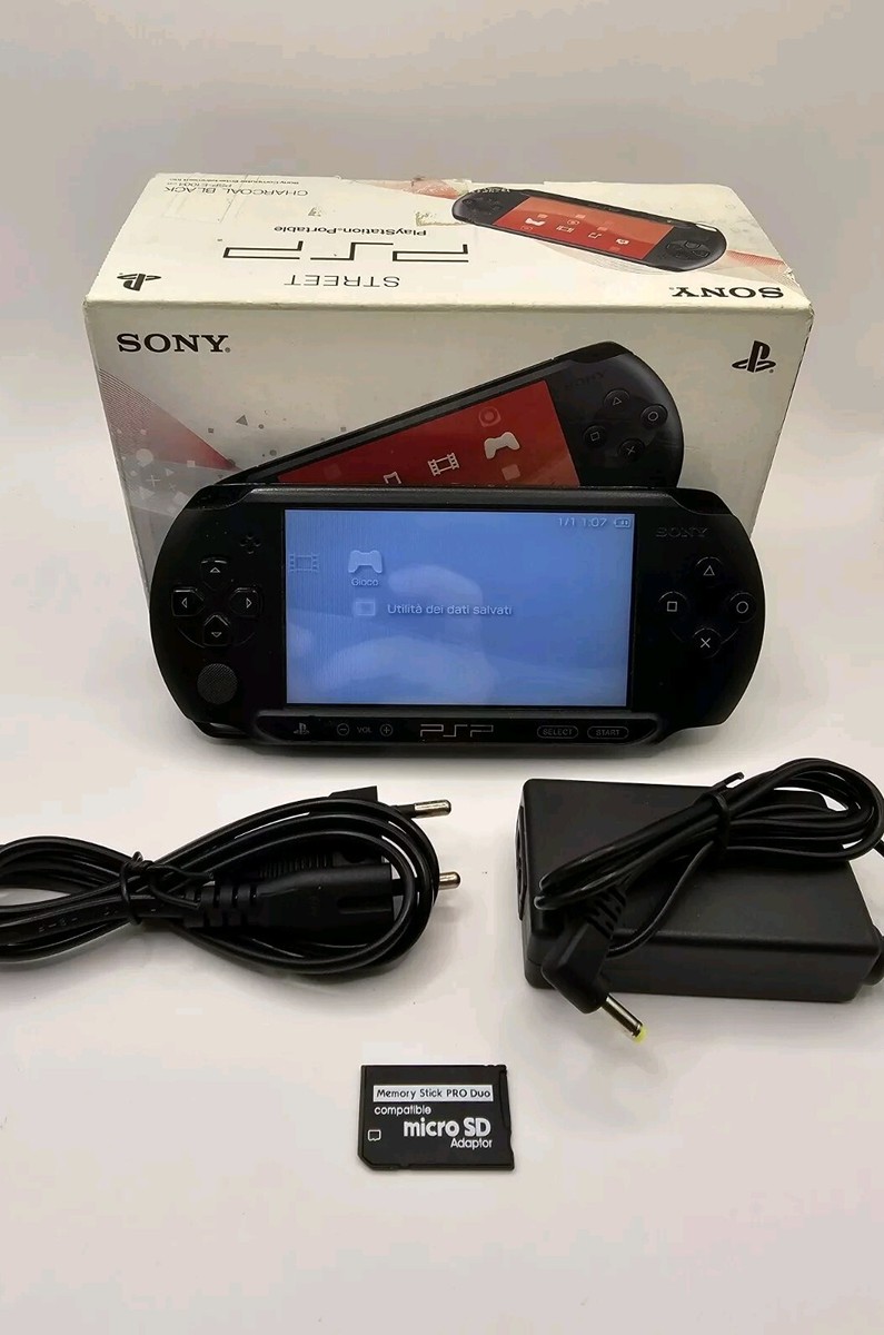 PSP Sony Psp Street Playstation Portable Boxed 32GB with Games