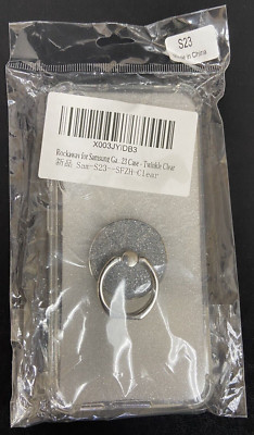 Rockaway for Samsung Galaxy S23 Phone Case - Twinkle Clear (w/ stickers)