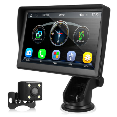 Ricevitore multimediale per auto touchscreen telecomando telecamera di backup - Foto 1 di 12