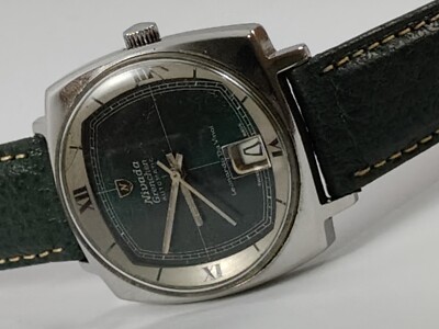 ULTRA RARE NIVADA GRENCHEN LEONARDO DA VINCI REF.67029 AUTO ETA