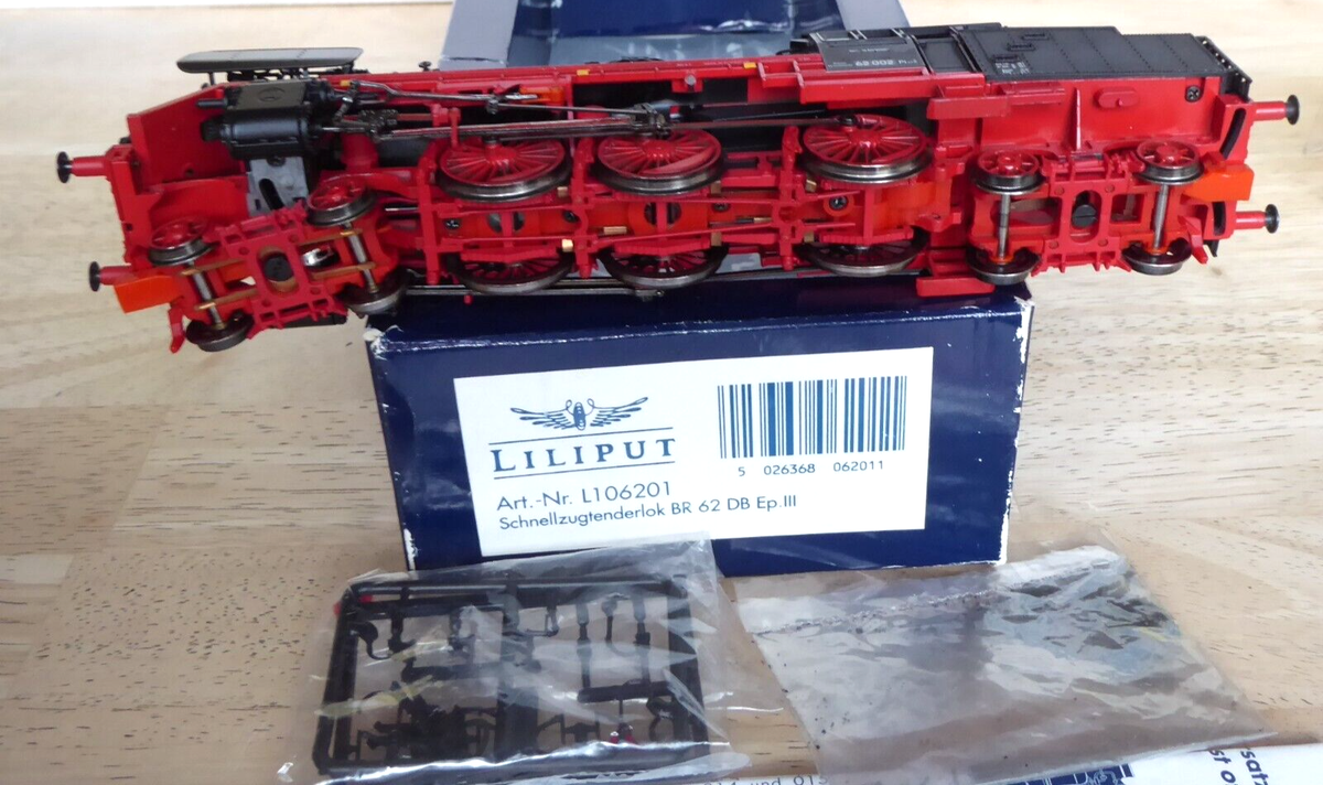 Liliput 106201 H0 Tender Br 62 002 DB Epoch 3 with Dss, Lok of the