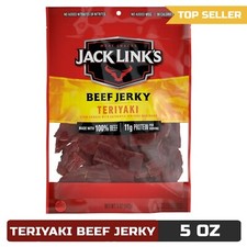 Jack Link s Beef Jerky, Teriyaki, 5 oz Resealable Bag