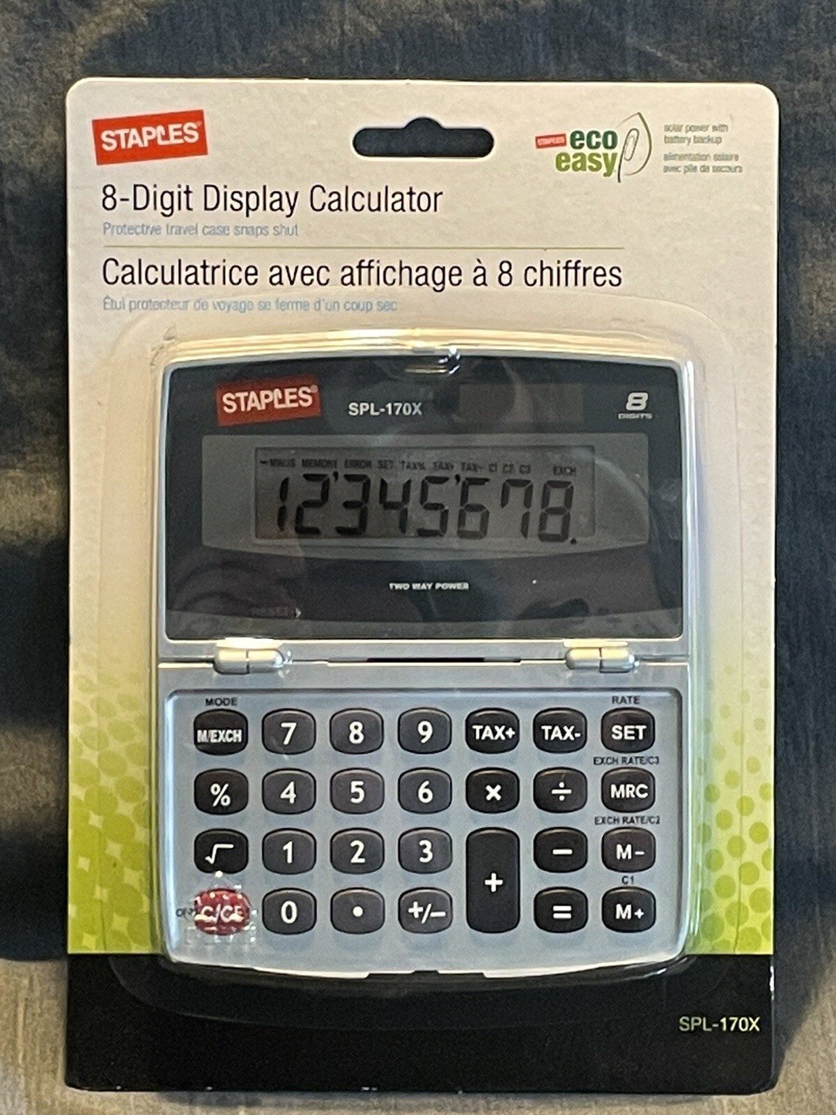Staples ~8 Digit Display Calculator ~ SPL-170X New In Package 718103077583  | eBay