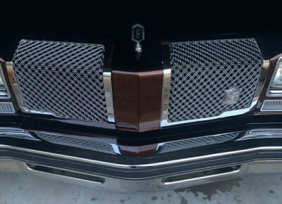1976-1977 Oldsmobile Cutlass Supreme Chrome Grill Dual Weave Mesh