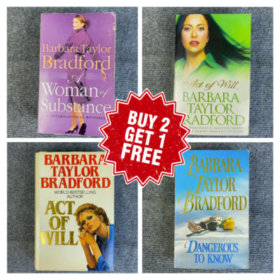 Barbara Bradford Taylor Books Save POST CHOOSE Your TITLES Buy 2 Get 1 FREE 