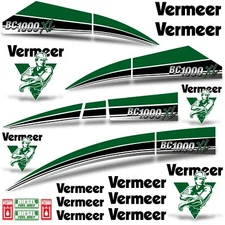 Decal Kit fits Vermeer BC1000XL Brush Chipper Sticker Wrap BC 1000 XL 7yr Vinyl