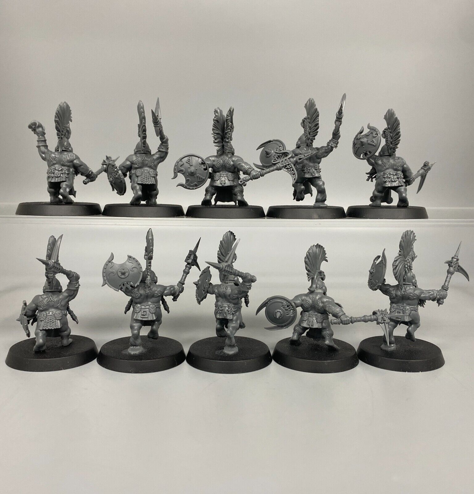 Hearthguard Berzerkers Fyreslayers – Warhammer Age Of Sigmar – Peints – Occasion