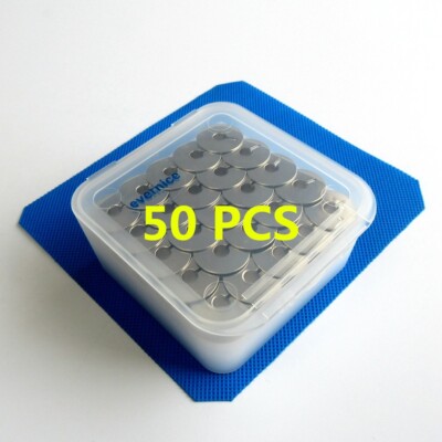 50 SPULEN Metall für Pfaff Hobby 301 303 307 309 4240 4250 4260 +