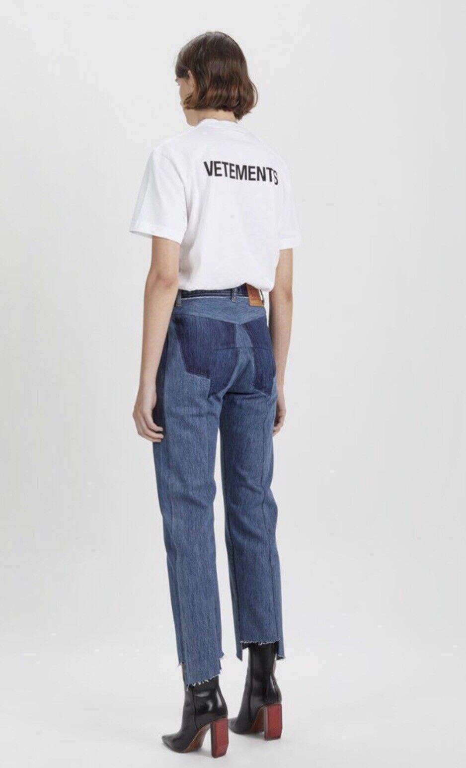 Vetements x Levi's Classic Reworked Jeans Women's Small Blue | eBay