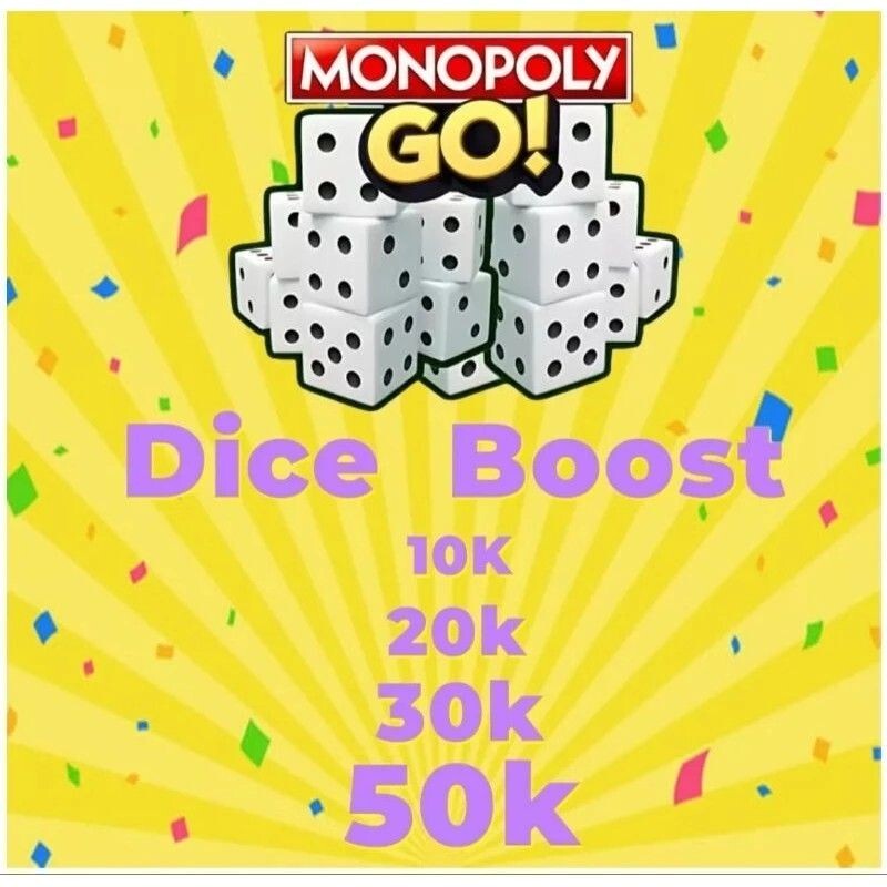 Monopoly_Go Dice Boost ⚡Super Fast And Safety Guaranteed Events 100%⚡Description