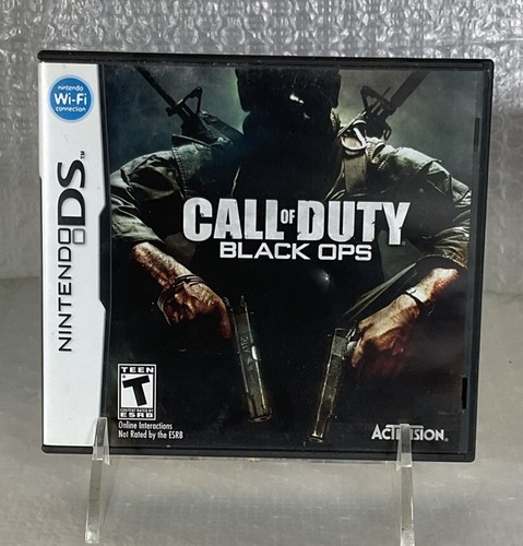 Call of Duty Black Ops Nintendo DS NUR Hülle und Handbuch OHNE SPIEL
