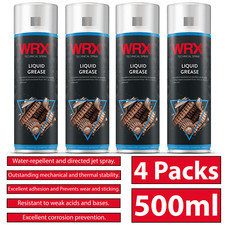 4X WRX Liquid Grease 500ml Adhesion Grease Spray Treat Mechanical Parts Of Metal