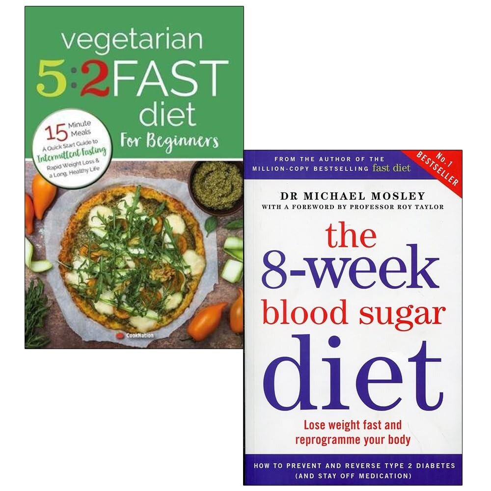 Short Books The 8-Week Blood Sugar Diet By Dr Michael Mosley & Professor Roy Taylor - Paperback - Lose Weight Fast, Reverse Type 2 Diabetes - Image 24