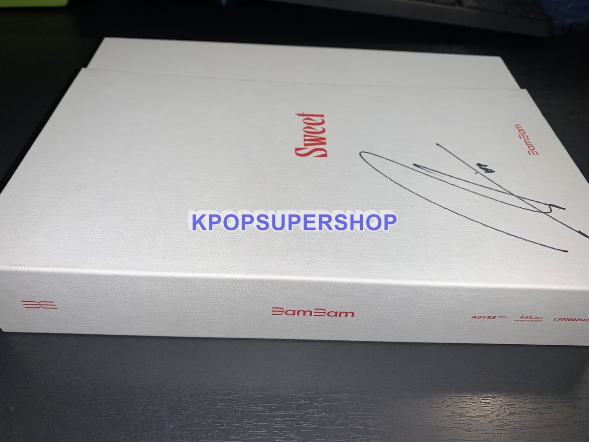 BamBam 1st Album Sour & Sweet Autographed Signed CD Photobook