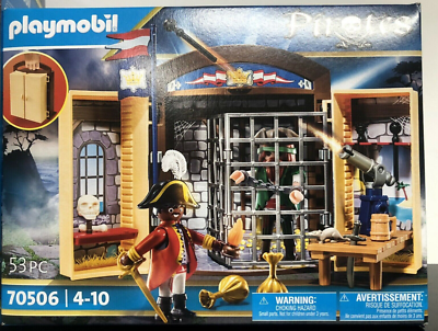 Port et repaire de pirates avec prisons PLAYMOBIL Pirates 71792 - La Grande Récré