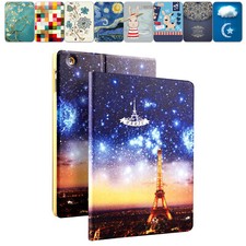 iPad 10.2" 8th 7th Gen 10.9 Pro 9.7 11 10.5 Case Supportive Cover Paris Night