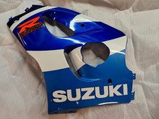 FIANCO CARENA SUZUKI GSXR750 T-X BLU BIANCO  ANT SX NUOVO ORIGINALE