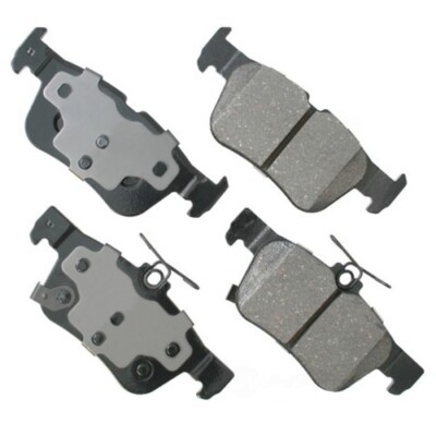 Disc Brake Pad Set-ProACT Ultra Premium Ceramic Pads Akebono ACT1665