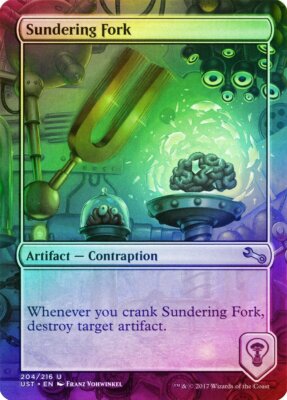 mtg cards like fork Sundering Fork FOIL Unstable NM Artifact Uncommon MAGIC MTG CARD ABUGames