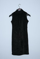 VERSACE JEANS COUTURE Womens Vintage Black Polyester Dress Size 28/42