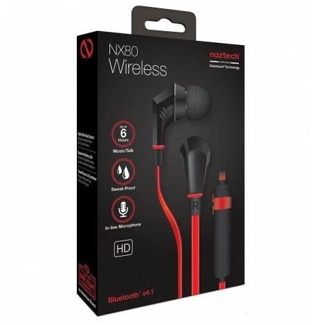 KIT PIETON ECOUTEURS UNIVERSEL ★ NOISEHUSH NX80W BLUETOOTH ★ SAMSUNG APPLE Foto 3 de 4