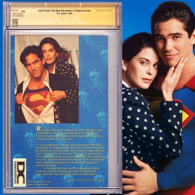 CGC 9.6 SS Lois & Clark The New Adventures of Superman TPB signed