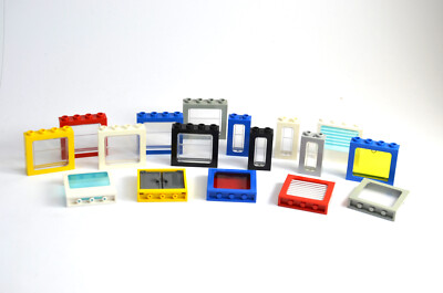 LEGO  City System Eisenbahn Fenster 1x4x3 4033 4034 4035 für Zug Waggon zur Wahl