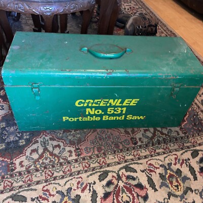 Greenlee Portable bandsaw 531 | eBay