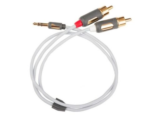 Supra MP-2RCA 3.5 mm mini-jack 2 RCA Cable Adapter AUX Stereo Interconnect 2.0 m - Picture 1 of 3