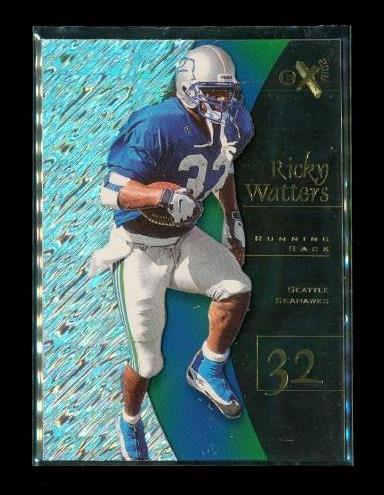 1998　skyBox　Sketchboard　blue　ウルヴァリン　青 Vintage 1998 SKYBOX EX2001 Holo Window Football Card #22 RICKY