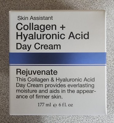 SKIN ASSISTANT Collagen + Hyaluronic Acid Day Cream 1 Jar 6 FL OZ
