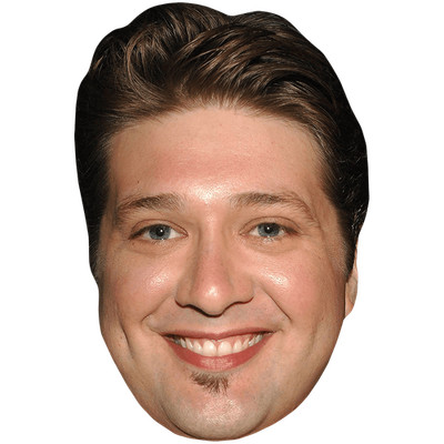 Lance Barber (Young) Big Head. Larger than life mask.