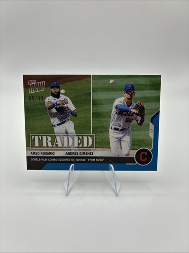 2020 Topps Now OS-40 Amed Rosario / Andrés Giménez