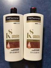 2x Tresemme Keratin Smooth Conditioner w/ Marula Oil ORIGINAL FORMULA 22 OZ DISC