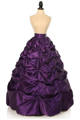 Plum Purple Satin Long Maxi Skirt Gothic Victorian Vampire Renaissance Cosplay