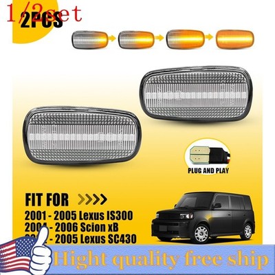 2/4/6 Fit 2004-2006 Toyota SCION xB LEXUSTurn Signal FENDER SIDE MARKER LIGHT EK