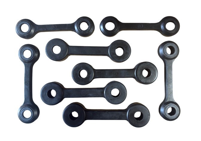 FRP Bone Style 5, 10, 25lb PAIRS (80lb Set) Resistance Bands Straps for Soloflex