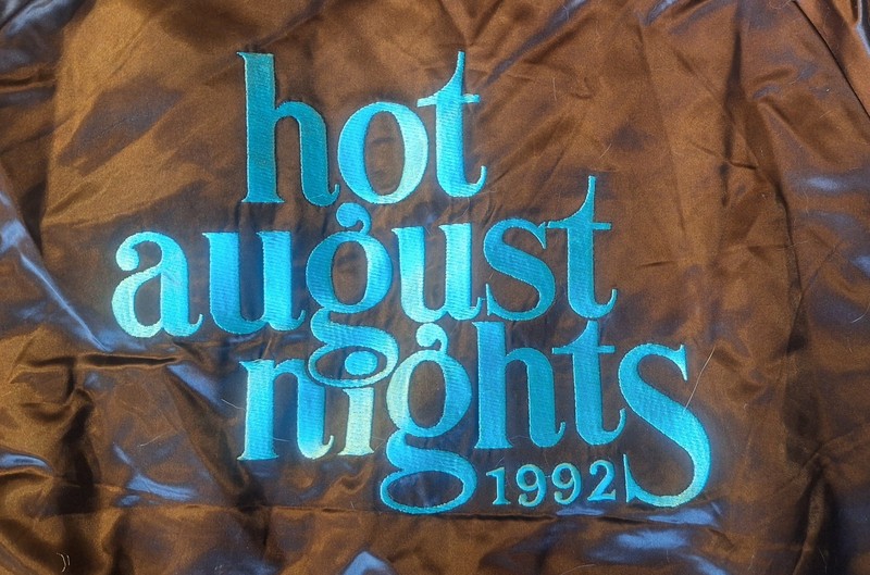 VINTAGE "HOT AUGUST NIGHTS" SIlk Jacket