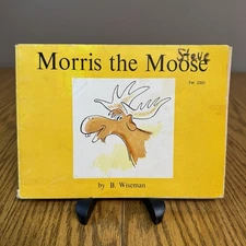 Morris the Moose by B. Wiseman, 1959, Vintage softcover scholastic 