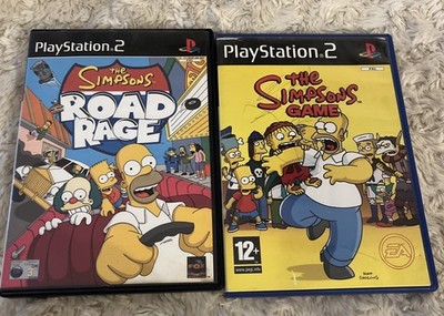 Playstation 2 PS2 The Simpsons Road Rage & The Simpsons Spiel gebraucht PAL