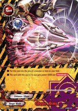 Buddyfight TCG card Foil X-CBT-B/0045EN Foil/C CHAOS Arms Driven to Disorder
