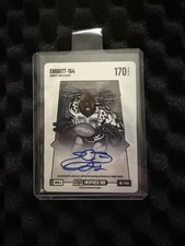 Emmitt Smith EMMITT-164 MBFA-2 Auto Bo Jackson Battle Arena 2025 Metallic Debut