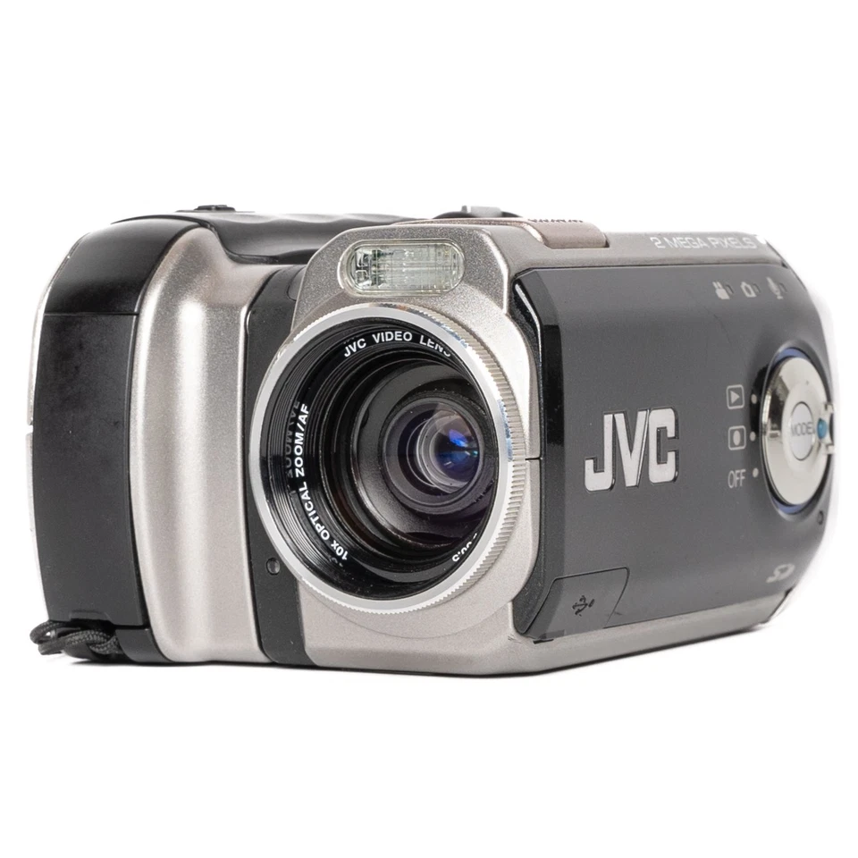 JVC GZ-MC200E Digital Camcorder - Silver - FULLY FUNCTIONAL - Image 3 of 4