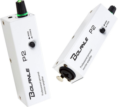 P2 Portable in Ear Monitor Amplifier, Headphone Amp with XLR and TRS Input 3.5Mm