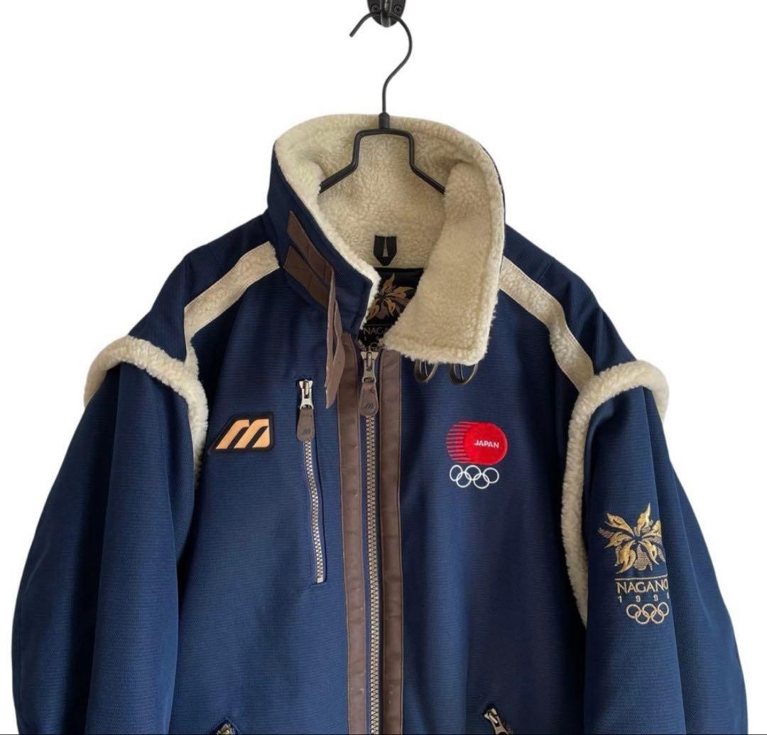 Nagano Olympics MIZUNO Official Boa Jacket 1998 Japan National
