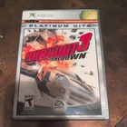 Burnout 3 Takedown Xbox Platinum Hits Complete Tested and Working