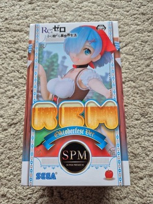 Re:Zero Rem Oktoberfest Sega SPM Figur 100 % offizieller UK-Verkäufer